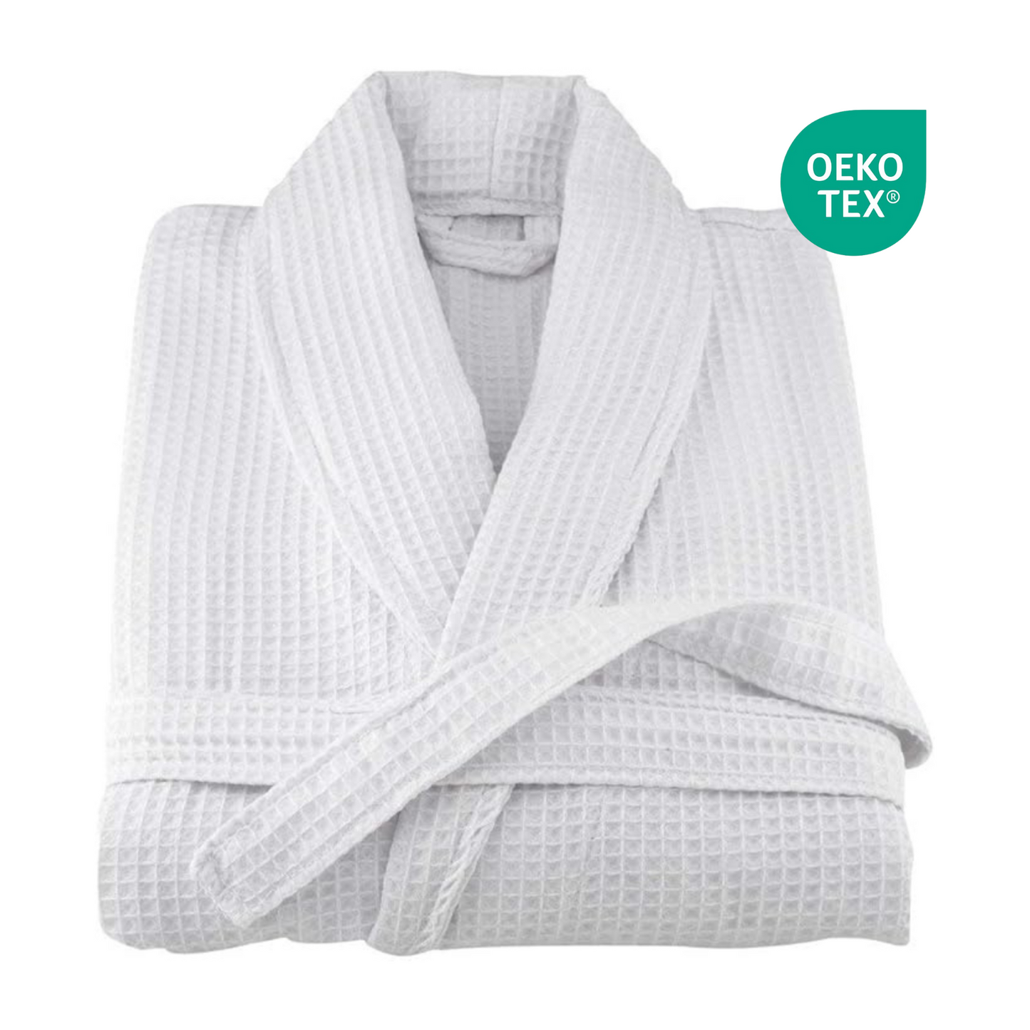 Peignoir 100% Coton - Nid d'abeille (H/F) – 350g/m²