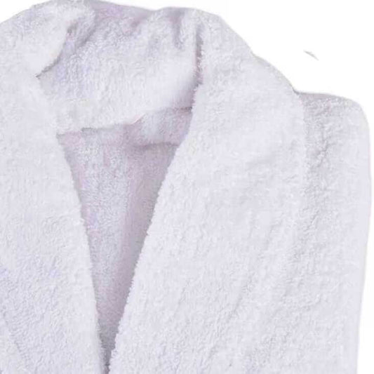Peignoir Mouska (H/F) – 100% Coton – 500g/m² (Blanc) - SOFTHOME