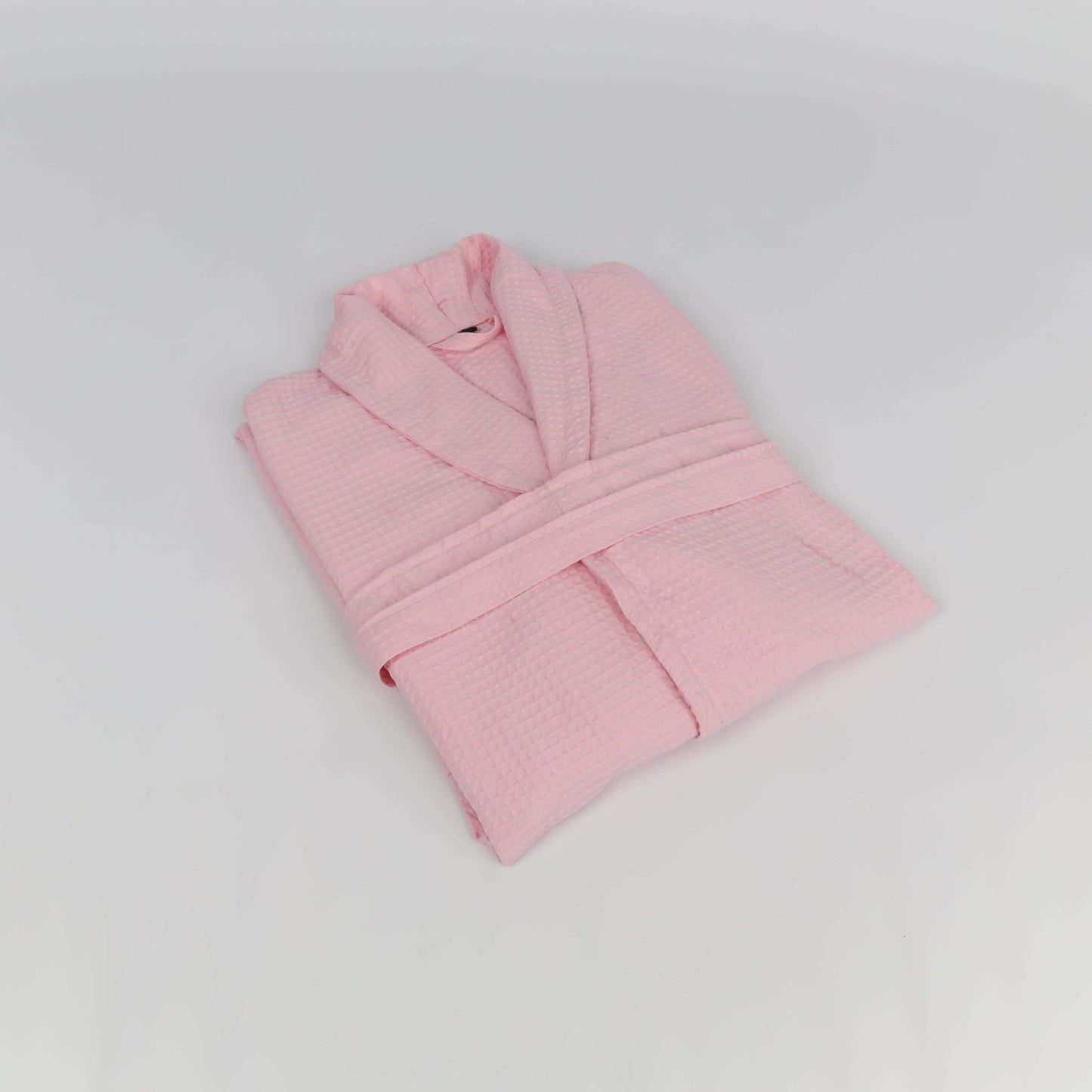 Peignoir Nid d'abeille (H/F) – 100% Coton – 250g/m² (Rose) - SOFTHOME