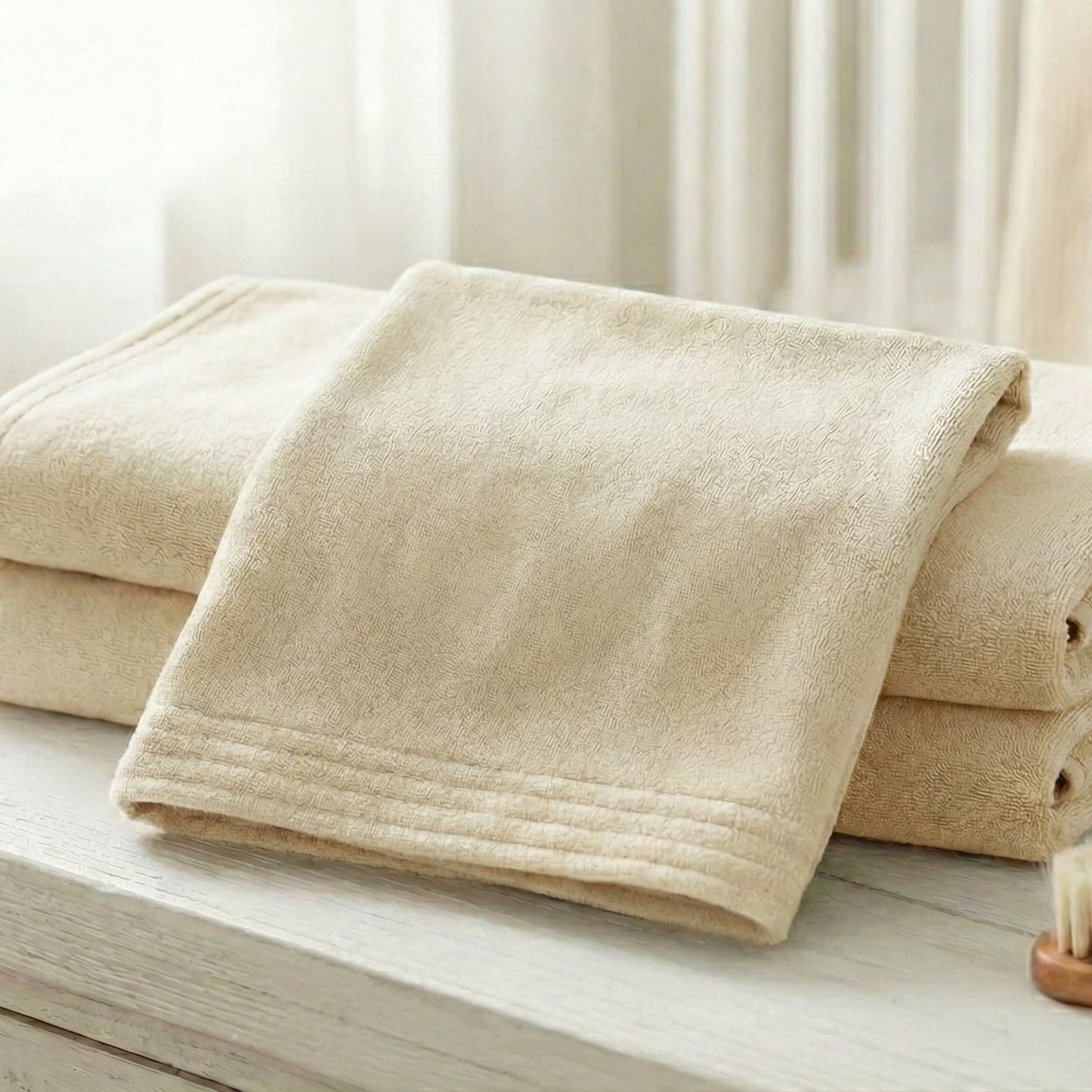 Lot 3 serviettes Velours