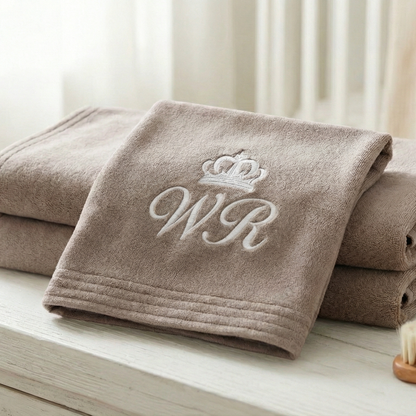 Lot 3 serviettes Velours