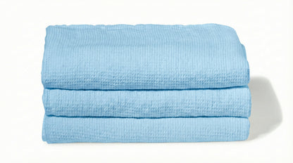 Lot 3 serviettes Nid d'abeille