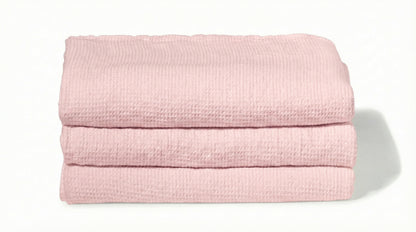 Lot 3 serviettes Nid d'abeille