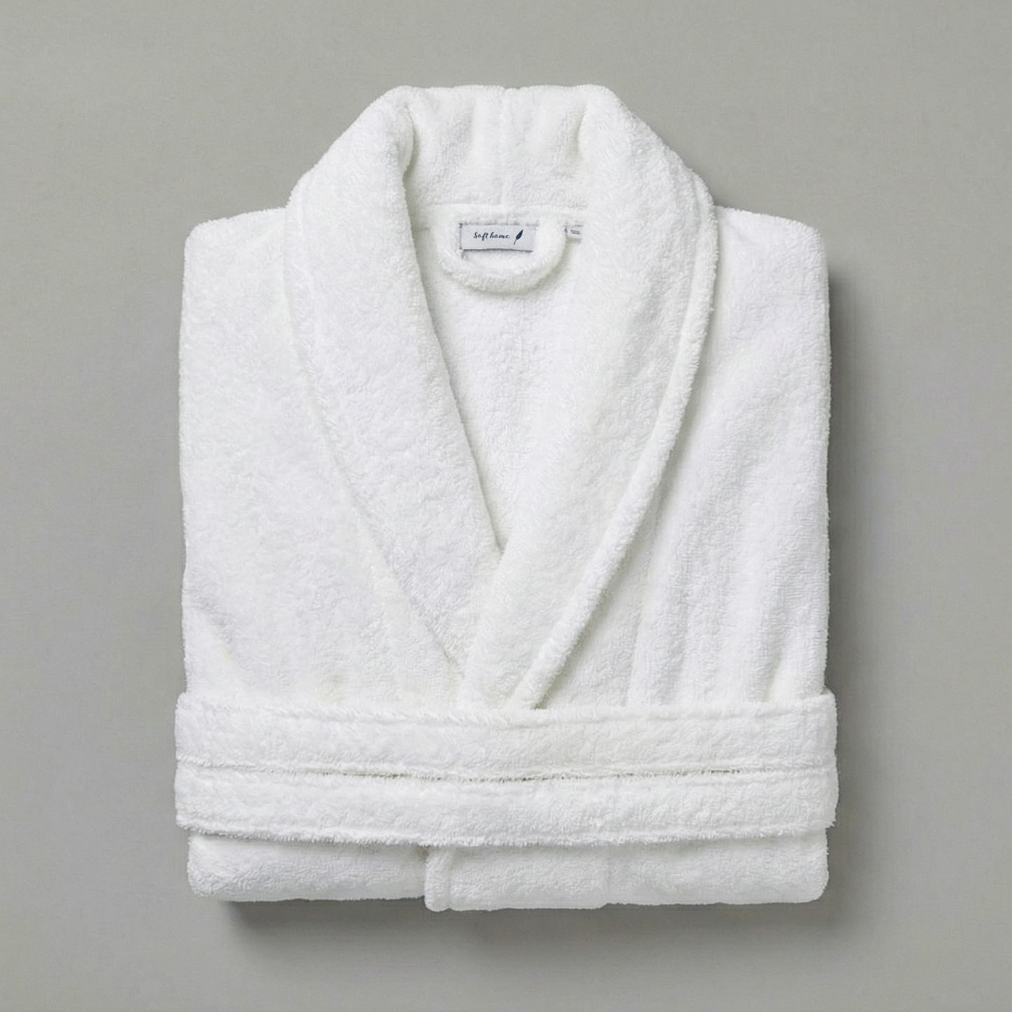 Peignoir Mouska H/F - (Blanc)