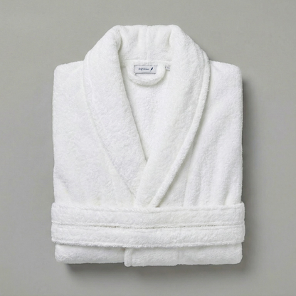 Peignoir Mouska H/F - (Blanc)