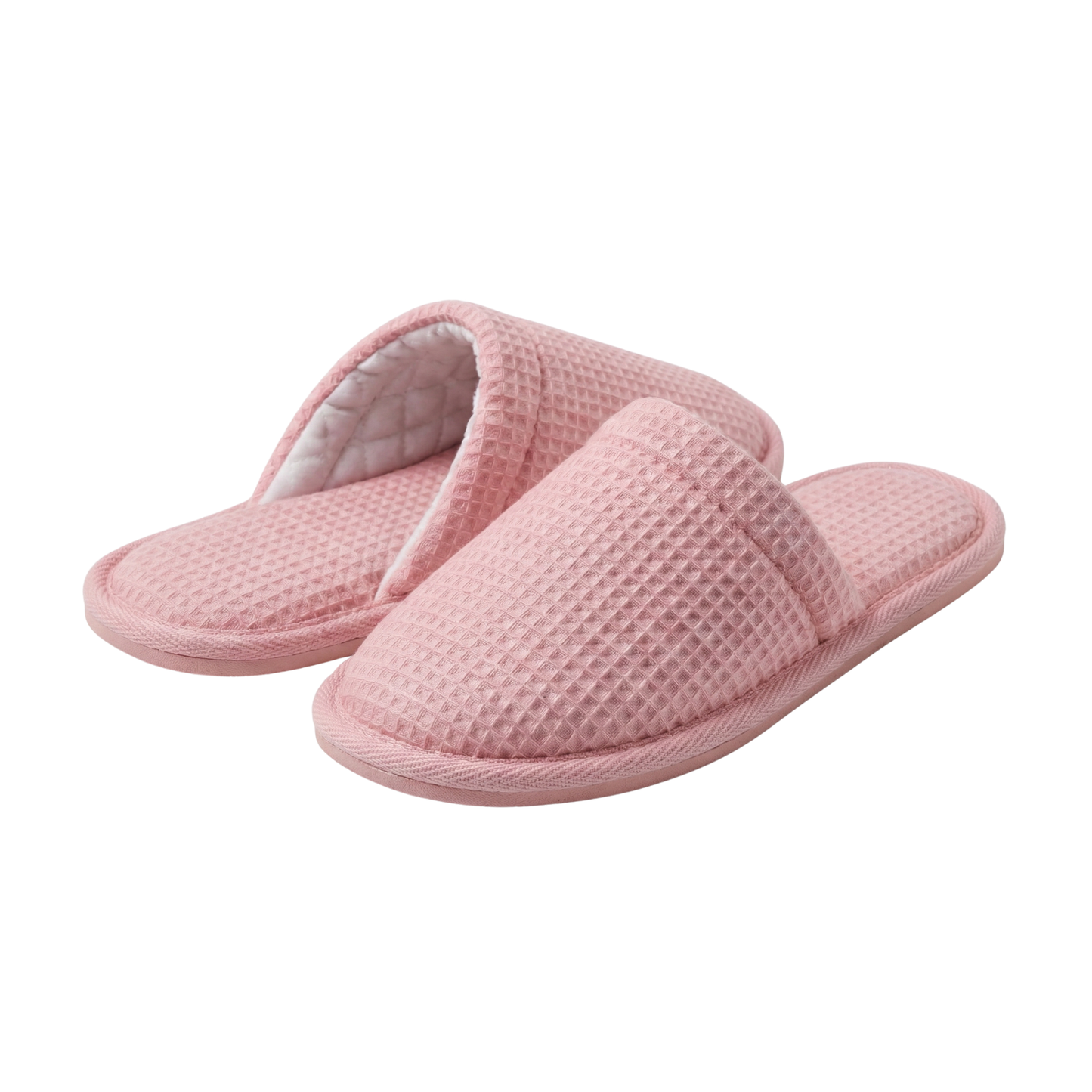 Pantoufles Nid d'abeille H/F - (Rose)