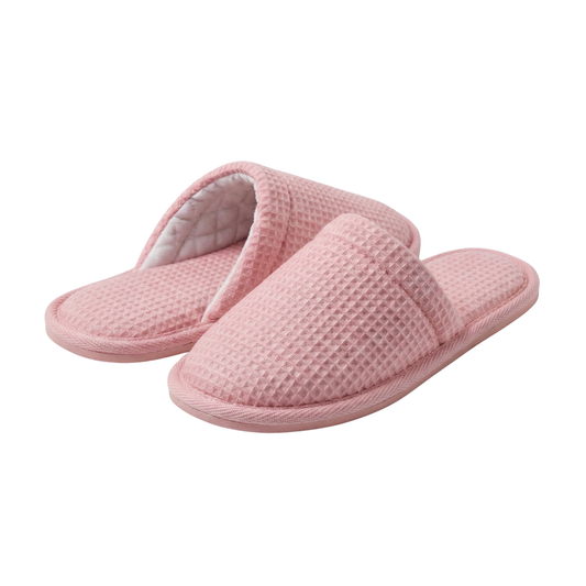 Pantoufles Nid d'abeille H/F - (Rose)