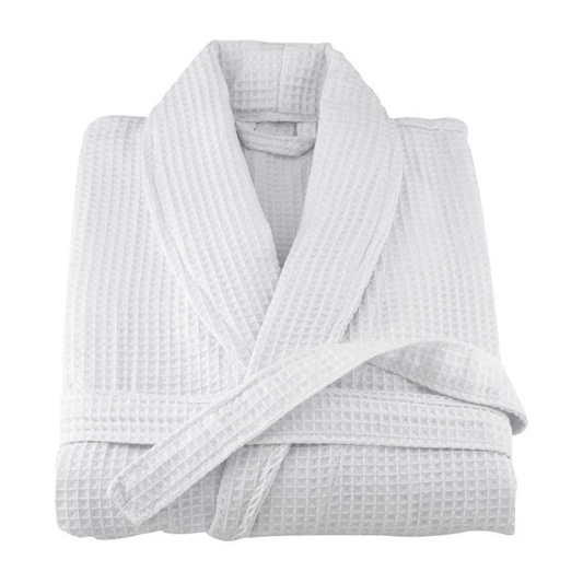 Peignoir 100% Coton - Nid d'abeille (H/F) – 350g/m²