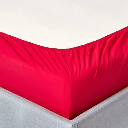 Drap-housse (Rouge)