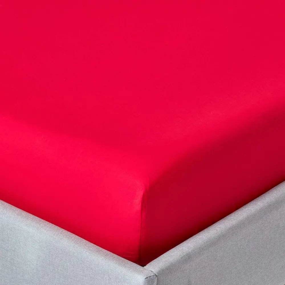 Drap-housse (Rouge)