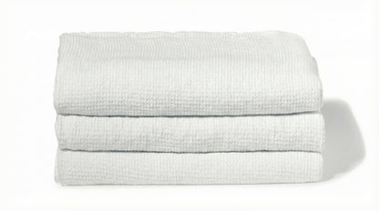 Lot 3 serviettes Nid d'abeille