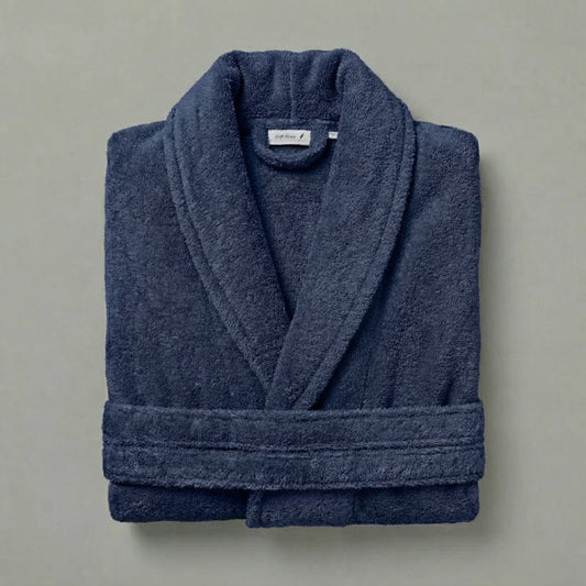 Peignoir Mouska H/F - (Bleu Marine)