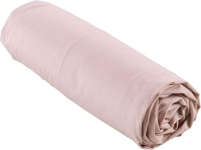 Drap - housse (Rose) - SOFTHOME