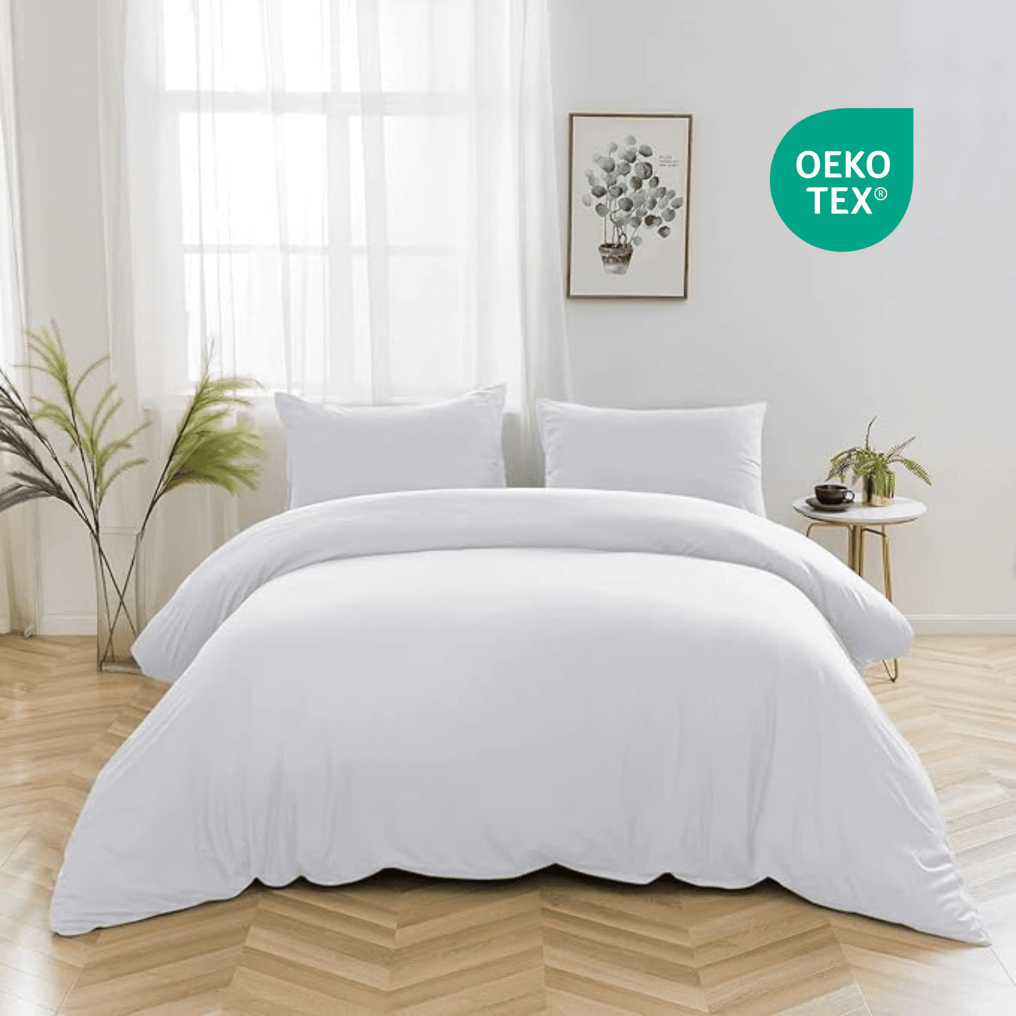 Housse de Couette (Blanc) - SOFTHOME