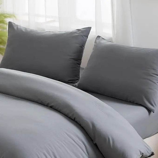 Housse de Couette (Gris) - SOFTHOME