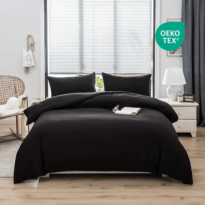 Housse de Couette (Noir) - SOFTHOME