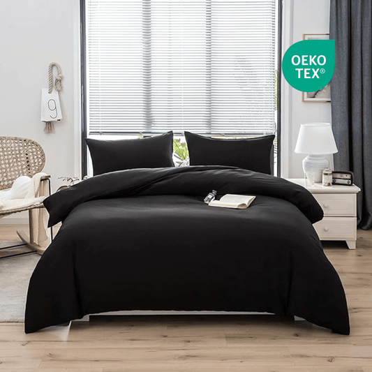 Housse de Couette (Noir) - SOFTHOME