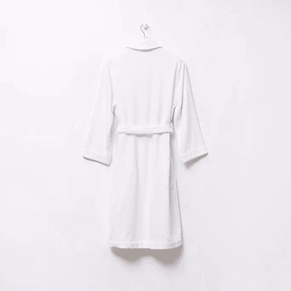 Peignoir Mouska (H/F) – 100% Coton – 365g/m² (Blanc) - SOFTHOME