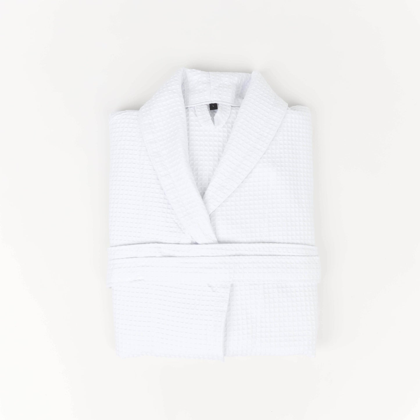 Peignoir Nid d'abeille (H/F) – 100% Coton – 250g/m² - (Blanc) - SOFTHOME