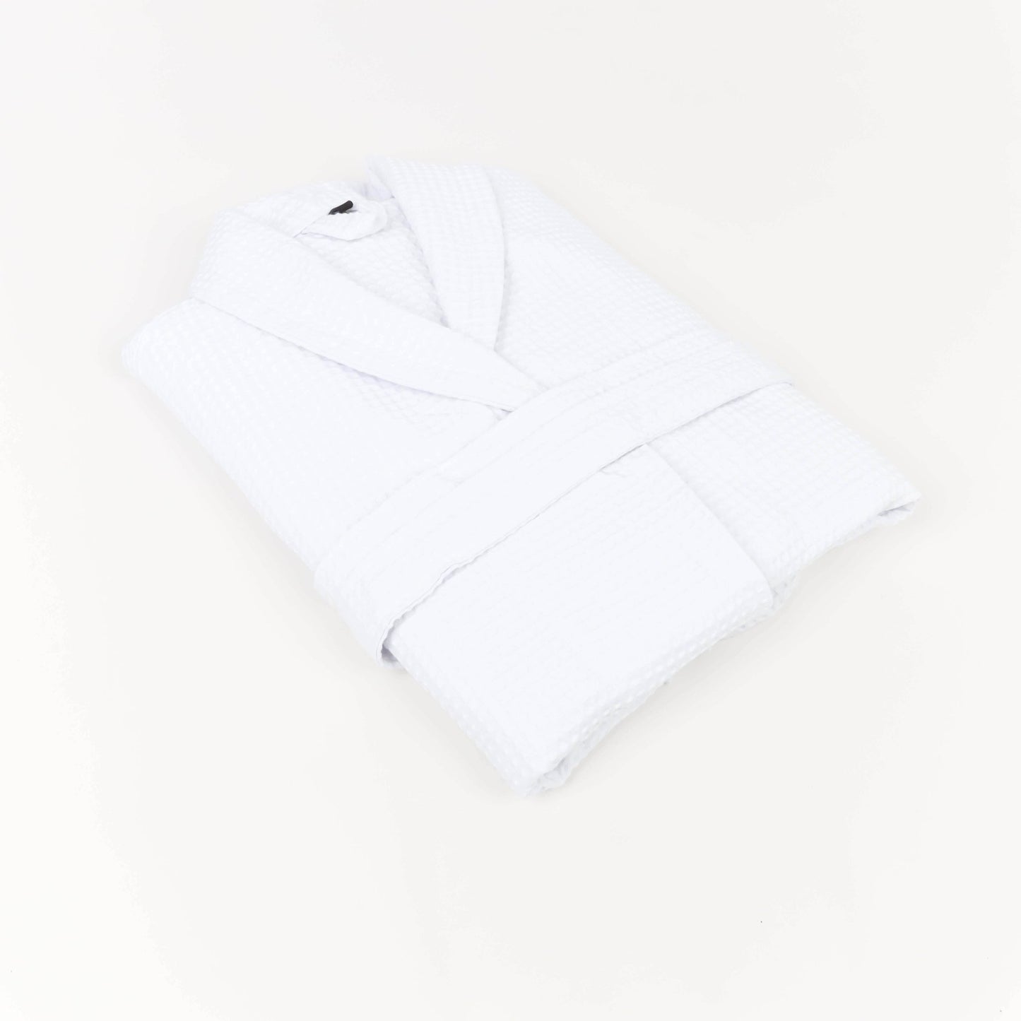 Peignoir Nid d'abeille (H/F) – 100% Coton – 250g/m² - (Blanc) - SOFTHOME