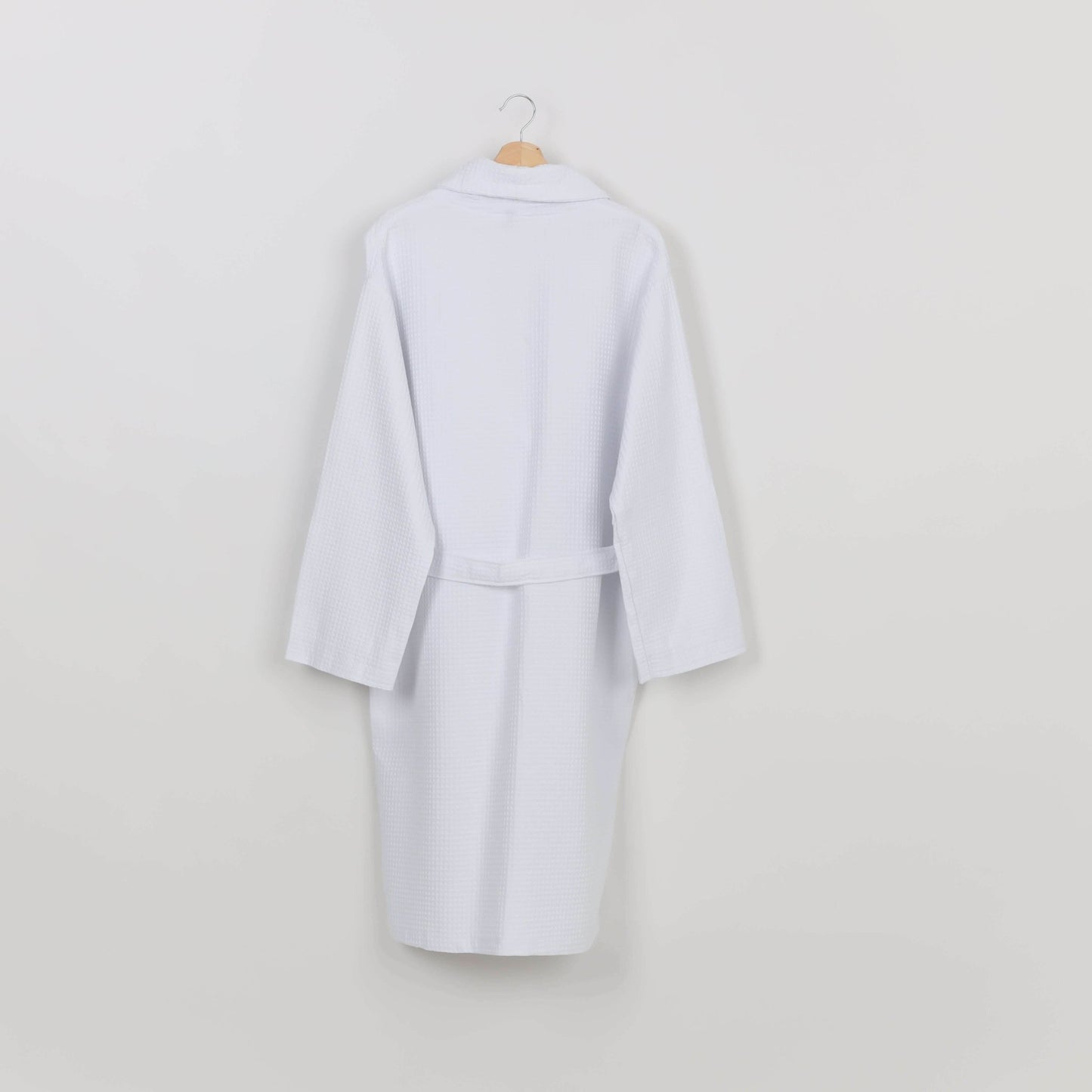 Peignoir Nid d'abeille (H/F) – 100% Coton – 250g/m² - (Blanc) - SOFTHOME