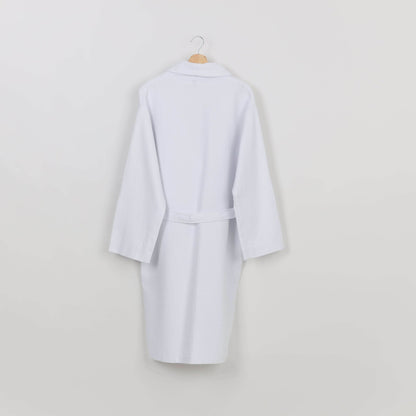 Peignoir Nid d'abeille (H/F) – 100% Coton – 250g/m² - (Blanc) - SOFTHOME