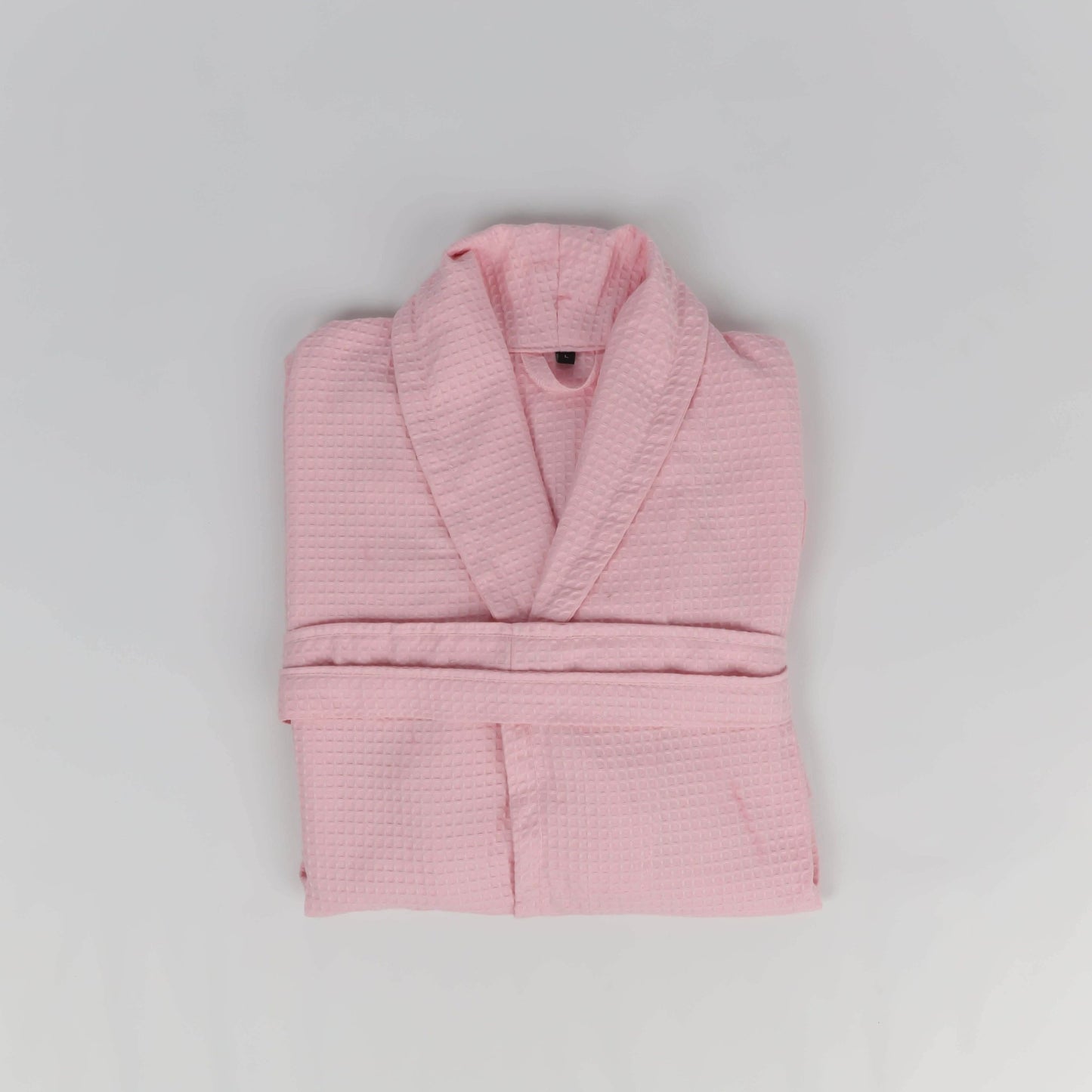 Peignoir Nid d'abeille (H/F) – 100% Coton – 250g/m² (Rose) - SOFTHOME