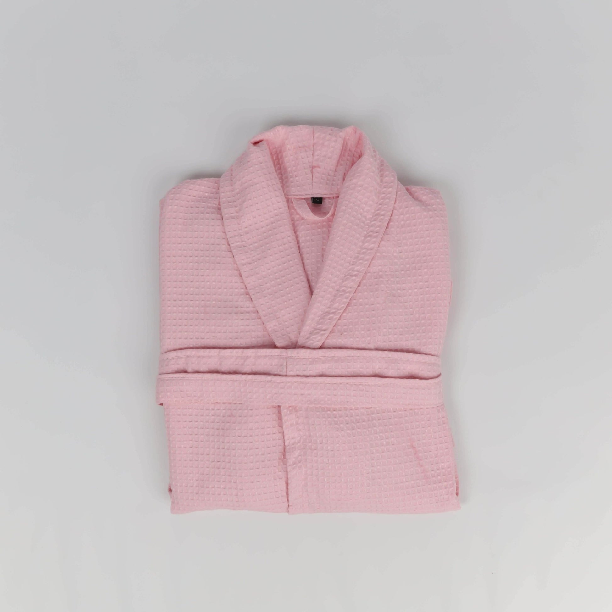 Peignoir Nid d'abeille (H/F) – 100% Coton – 250g/m² (Rose) - SOFTHOME